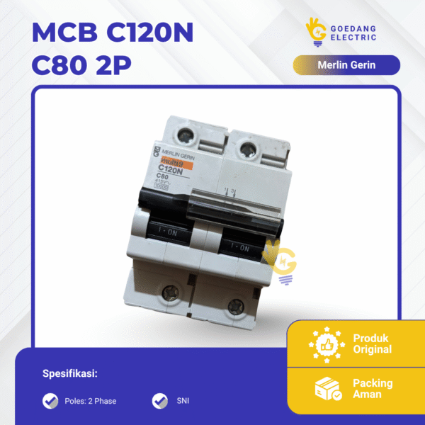 C120N C80 10kA 2P