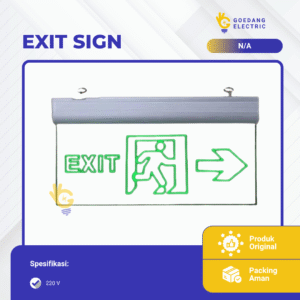 Exit Sign 220V