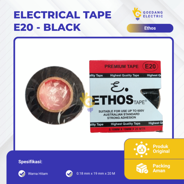 Electrical Tape E20 - Black