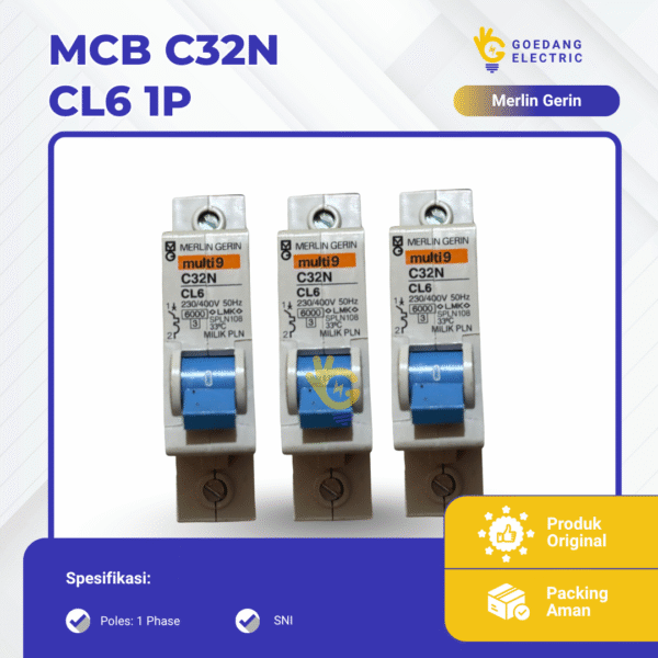 C32N CL6 6kA 1P