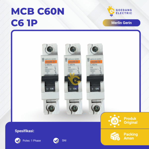 C60N C6 6kA 1P