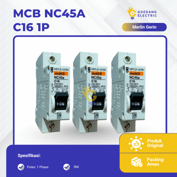 NC45a C16 4,5kA 1P