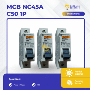 NC45a C50 4,5kA 1P