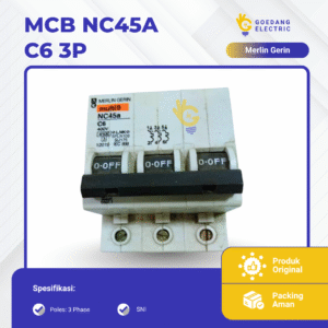 NC45a C6 4,5kA 3P